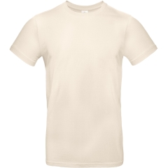 T-shirt homme col rond beige 185 g/m² B&C E190