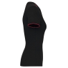 T-shirt Day To Day manches courtes femme Noir / rouge WK. Designed To Work – vue 3