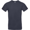 T-shirt homme col rond Marine 185 g/m² B&C E190