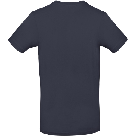 T-shirt homme col rond Marine 185 g/m² B&C E190 – vue 2