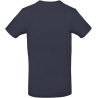 T-shirt homme col rond Marine 185 g/m² B&C E190 – vue 2