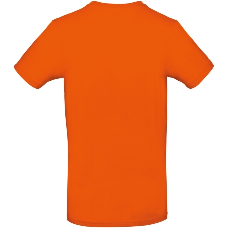 T-shirt homme col rond Orange 185 g/m² B&C E190 (CGTU03T) – vue 2