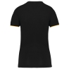 T-shirt de travail manches courtes femme Noir WK. Designed To Work – vue 2