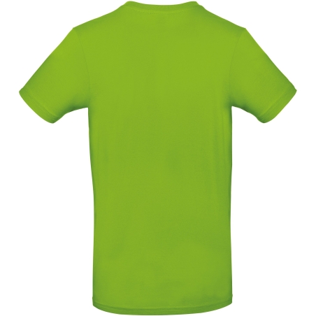 T-shirt homme col rond Vert Orchid Green 185 g/m² B&C – vue 2