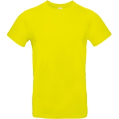 T-shirt homme col rond Vert lime 185 g/m² B&C E190