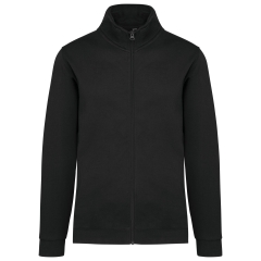 Veste molleton zippée homme Noir – Kariban 280 g/m²