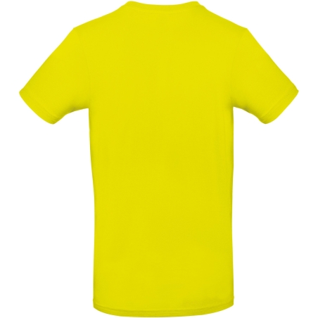 T-shirt homme col rond Vert lime 185 g/m² B&C E190 – vue 2