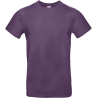 T-shirt homme Violet Radiant Purple 185 g/m² B&C E190