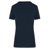 T-shirt Day To Day MC Femme Jaune Fluo WK. Designed To Work – vue 2