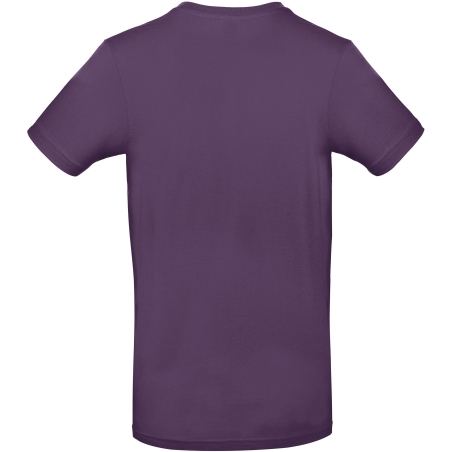 T-shirt homme Violet Radiant Purple 185 g/m² B&C E190 – vue 2
