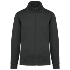 Veste molleton zippée homme Gris Kariban – Full Zip 280 g/m²