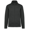 Veste molleton zippée homme Gris Kariban – Full Zip 280 g/m²