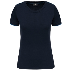 T-shirt Day To Day manches courtes femme Bleu WK. Designed To Work