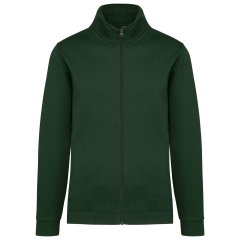 Veste molleton zippée homme Kariban – Vert Forest Green