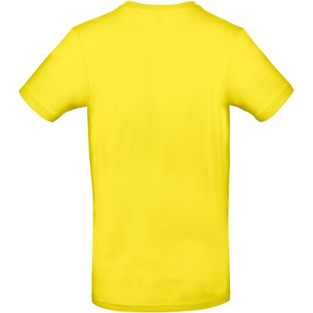 T-shirt homme col rond Jaune 185 g/m² B&C E190 – vue 2