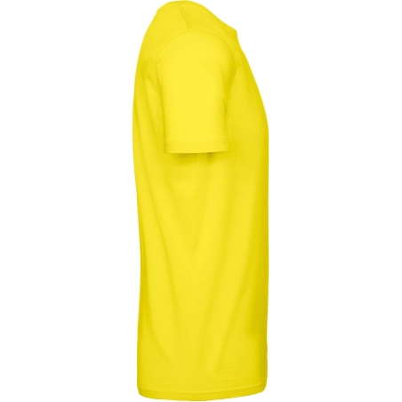 T-shirt homme col rond Jaune 185 g/m² B&C E190 – vue 3