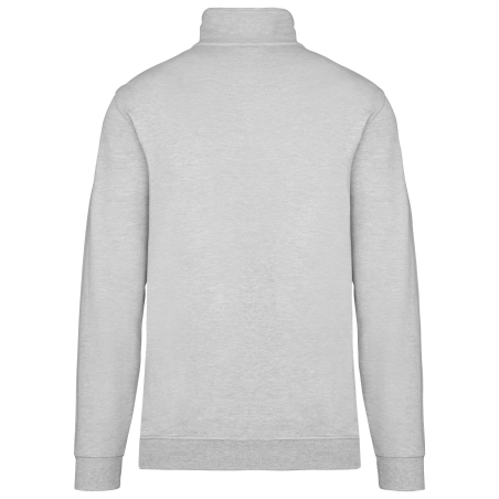 Veste molleton zippée homme Oxford Grey Kariban – vue 2