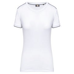 T-shirt Day To Day manches courtes femme Blanc WK. Designed To Work