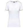 T-shirt Day To Day manches courtes femme Blanc WK. Designed To Work