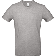 T-shirt homme gris Sport Grey 185 g/m² B&C E190