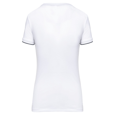 T-shirt Day To Day manches courtes femme Blanc WK. Designed To Work – vue 2