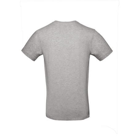 T-shirt homme gris Sport Grey 185 g/m² B&C E190 – vue 2