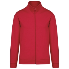 Veste Molleton Zippée Homme Rouge Kariban – 280 g/m²