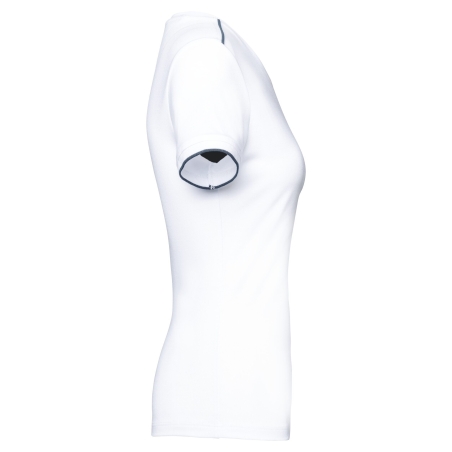 T-shirt Day To Day manches courtes femme Blanc WK. Designed To Work – vue 3