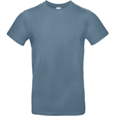 T-shirt homme col rond Stone Blue 185 g/m² B&C E190