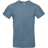 T-shirt homme col rond Stone Blue 185 g/m² B&C E190