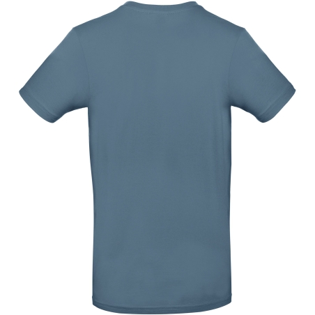 T-shirt homme col rond Stone Blue 185 g/m² B&C E190 – vue 2
