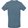T-shirt homme col rond Stone Blue 185 g/m² B&C E190 – vue 2