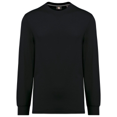 T-shirt écoresponsable manches longues noir WK. Designed To Work