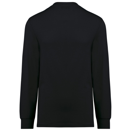 T-shirt écoresponsable manches longues noir WK. Designed To Work – vue 2