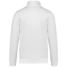 Veste molleton zippée homme Blanc Kariban – Sweat Full Zip – vue 2