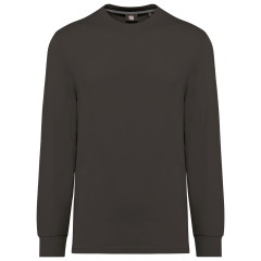 T-shirt écoresponsable ML unisexe Gris WK. Designed To Work
