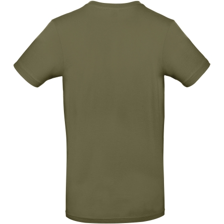 T-shirt homme Urban Khaki 185 g/m² E190 B&C – vue 2
