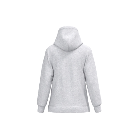 Sweat-shirt à capuche femme gris Ash Heather Kariban – vue 2