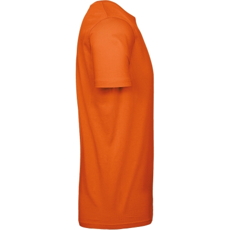 T-shirt homme col rond Orange B&C E190 185 g/m² – vue 3