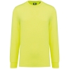 T-shirt manches longues Jaune écoresponsable WK. Designed To Work