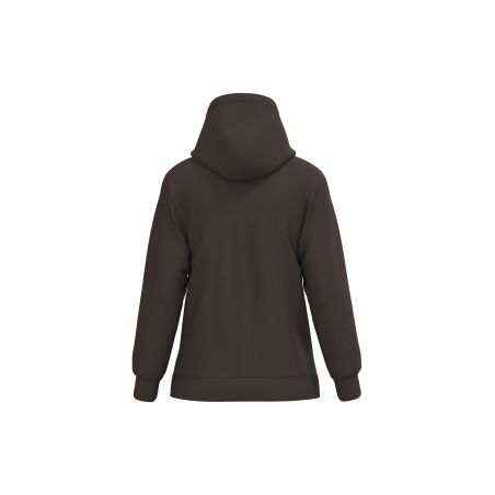 Sweat-shirt capuche femme Marron 280 g/m² – Kariban – vue 2