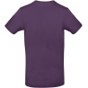T-shirt homme B&C E190 Violet Urban Purple 185 g/m² – vue 2