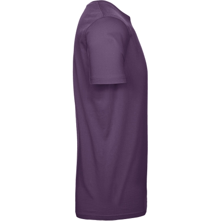 T-shirt homme B&C E190 Violet Urban Purple 185 g/m² – vue 3