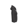 Sweat-shirt à capuche femme gris 280 g/m² Kariban – vue 3
