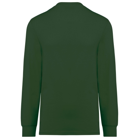 T-shirt écoresponsable manches longues vert Forest Green WK. – vue 2