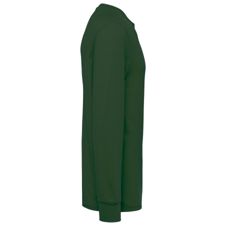 T-shirt écoresponsable manches longues vert Forest Green WK. – vue 3