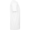 T-shirt homme blanc 185 g/m² E190 B&C – Col rond coupe droite – vue 3