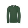 T-shirt manches longues homme Vert Bottle Green B&C E150