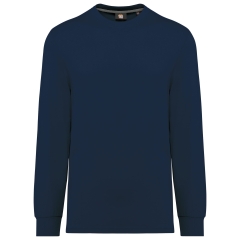 T-shirt écoresponsable manches longues Marine WK. Designed To Work