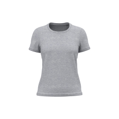 T-shirt bio femme gris Oxford Grey 140 g/m² Kariban